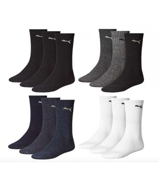 Puma Sports Crew Socks Adult's 3 Pack